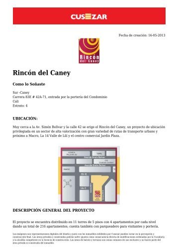 Rincón del Caney - Cusezar