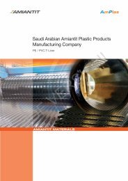 Saudi Arabian Amiantit Plastic Products Manufacturing Company