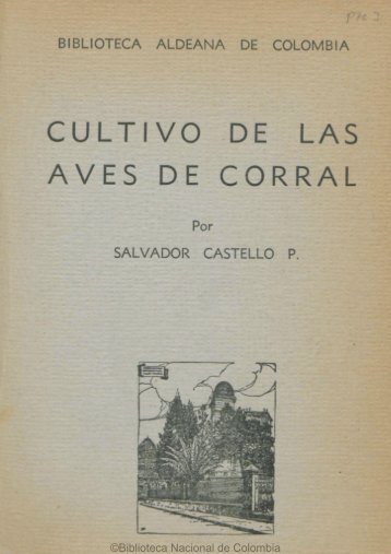 cultivo de las aves de corral - Biblioteca Nacional de Colombia