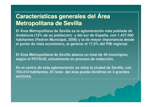 El Aljarafe: Territorio y urbanismo