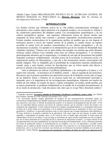 POSCLÁSICO Alfredo López Austin I I H.pdf - Demo
