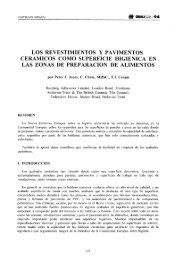 los revestimientos y pavimentos ceramicos como ... - Qualicer