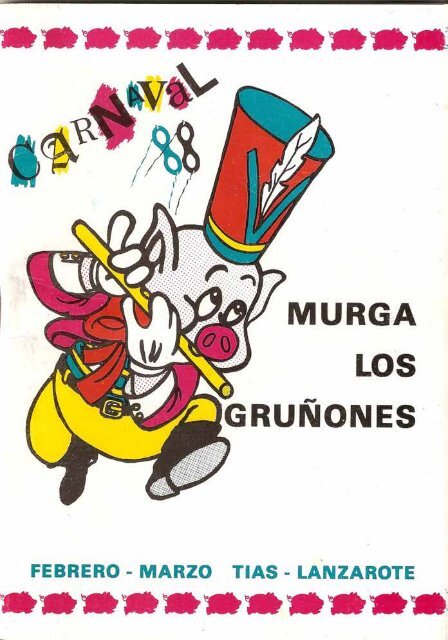 murga los gruñones - Web de Lanzarote