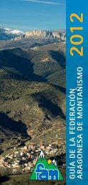 Federación Aragonesa de Montañismo - Carreras de Montaña