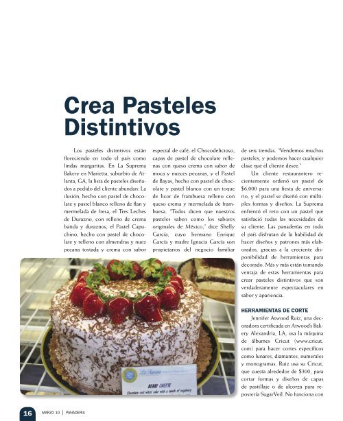 Create Signature Cakes Crea Pasteles Distintivos - Your BakeMark