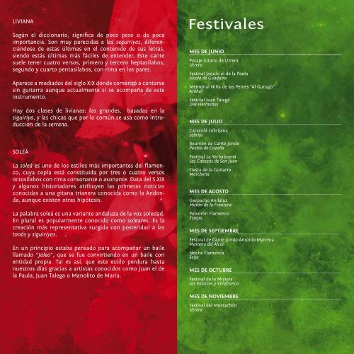 Cultura y Fiestas - Turismo de la Provincia de Sevilla