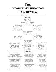 Volume 76 Masthead - The George Washington Law Review