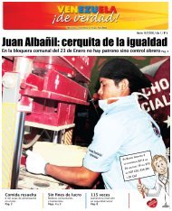 Juan Albañil: cerquita de la igualdad - Correo del Orinoco