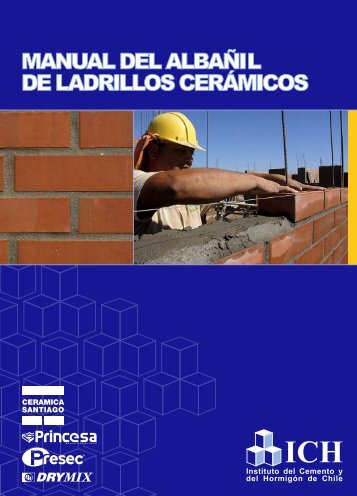 Manual del Albañil de Ladrillos Cerámicos - Cerámica Santiago