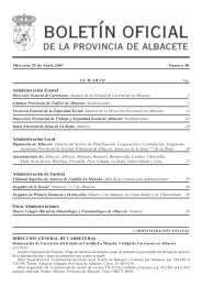 Administración Estatal - Diputación Provincial de Albacete