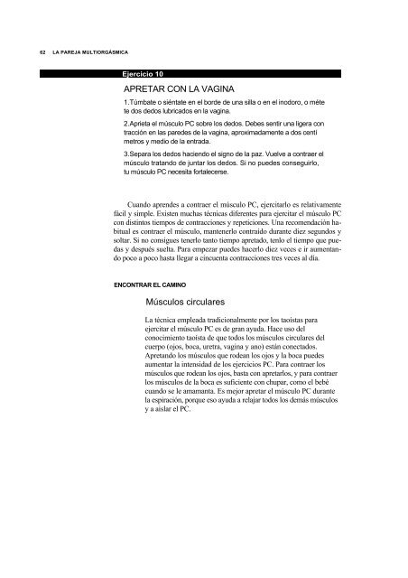 Como ejercitar el musculo pc masculino