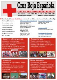 ASAMBLEA LOCAL DE CASAS IBÁÑEZ - Cruz Roja