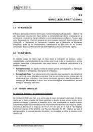 2.0 MARCO LEGAL E INSTITUCIONAL - Ministerio de Energía y Minas