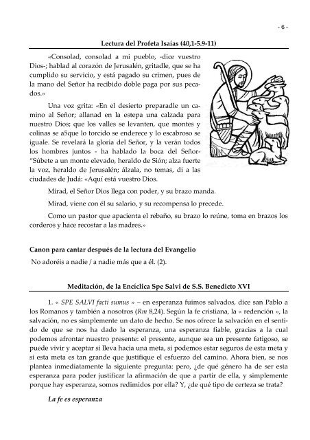 Hora Santa 2013 (Fe – Esperanza – Caridad) - Parroquia de la ...