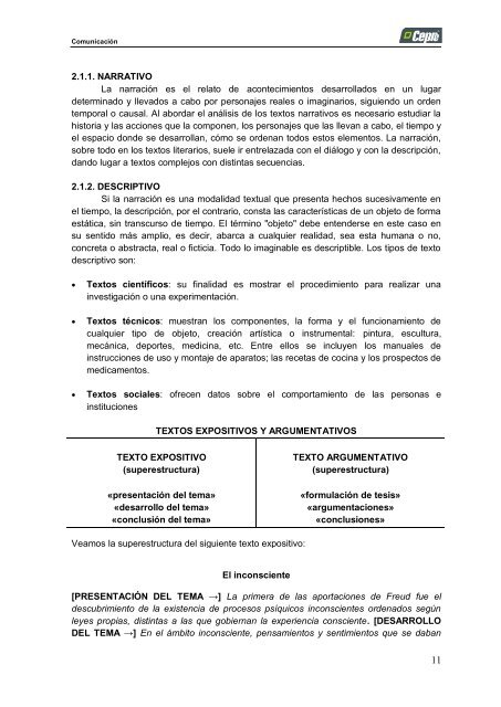 comprensión lectora i - Acceso al sistema - Universidad Señor de ...