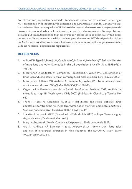 Aceites Saludables y la Eliminación de Ácidos Grasos Trans de ...