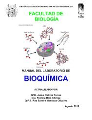BIOQUÍMICA - Facultad de Biología
