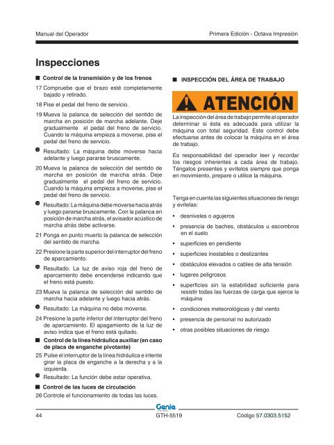 Manual del Operador