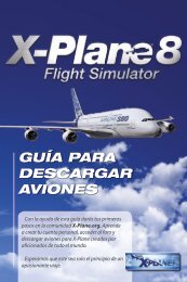 X-Plane 8 - Guía para descargar aviones - FX Interactive