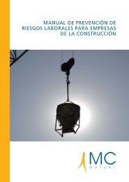 manual de prevención de riesgos laborales para - MC Mutual