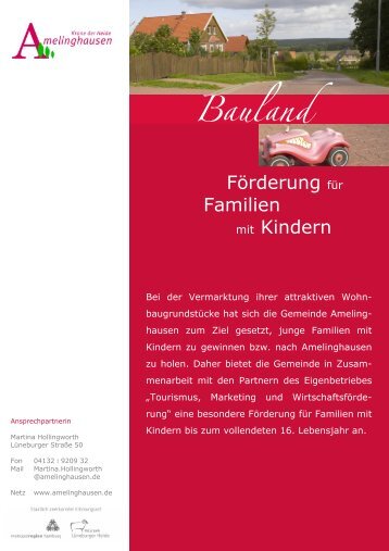 Förderung für Familien mit Kindern - Amelinghausen