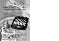 Users Guide for Ivan II, Manual de Operaciones ... - The Chess House