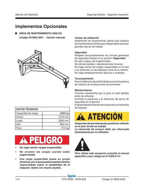 Mantenimiento - Genie Industries