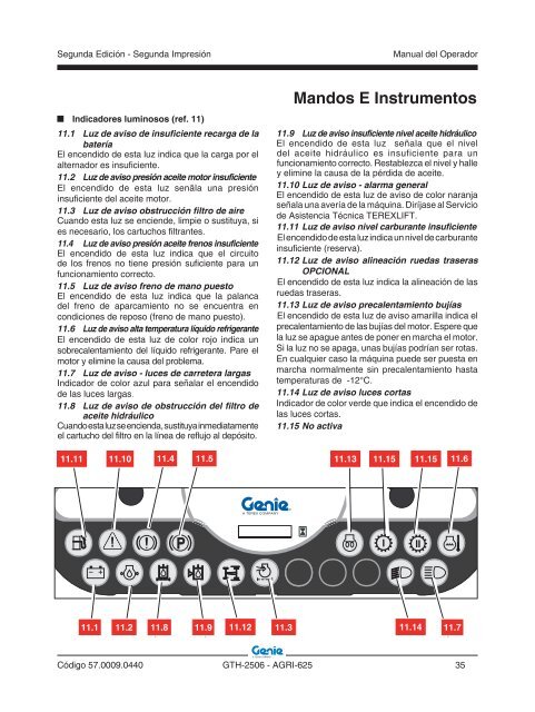 Mantenimiento - Genie Industries