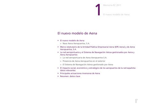 Información legal 4 El nuevo modelo de Aena: conócenos - Aena.es