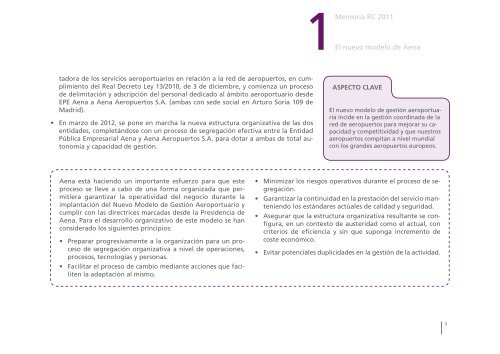 Información legal 4 El nuevo modelo de Aena: conócenos - Aena.es