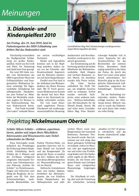 Ausgabe Juli 2010 - Schladming