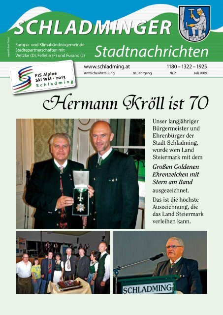 Hermann Kröll ist 70 - Schladming