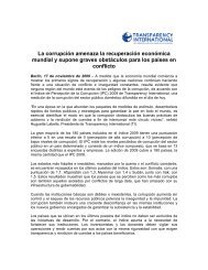 Reporte IPC 2009. - CAN Comisión de Alto Nivel Anticorrupción