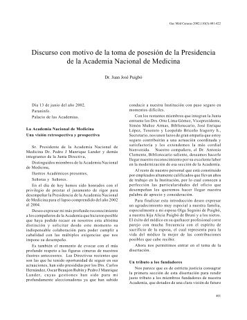 18. Puigbó JJ (401-422) - Academia Nacional de Medicina