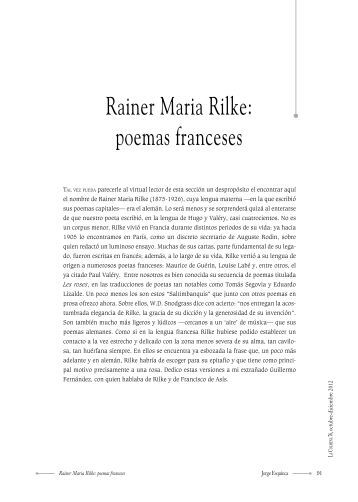Rainer Maria Rilke