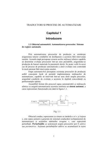 TRADUCTORI SI PROCESE DE AUTOMATIZARI