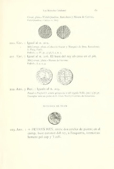 Les monedes catalanes - Medievalcoinage.com
