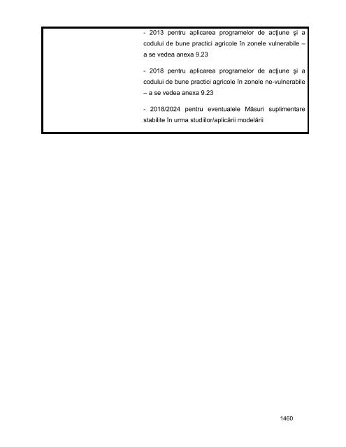 Anexa nr. 9.10 Proiecte supuse evaluării impactului asupra mediului ...