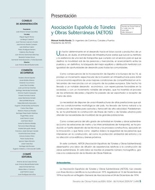 Artículo a texto completo en formato PDF - Revista de Obras Públicas