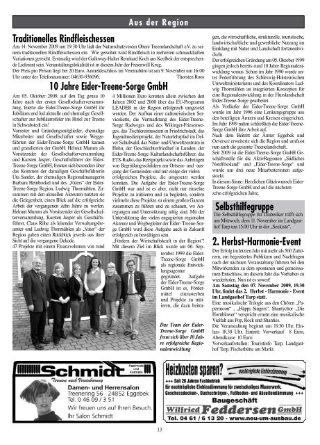 Nr. 11 · November 2009 · 37. Jahrgang ... - Amt Eggebek