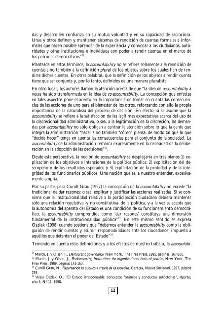 análisis y evaluación de los mecanismos de control ciudadano en la ...