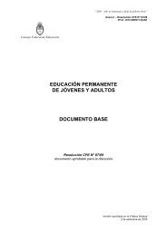 educación permanente de jóvenes y adultos documento base