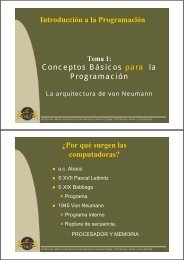 La arquitectura de von Neumann