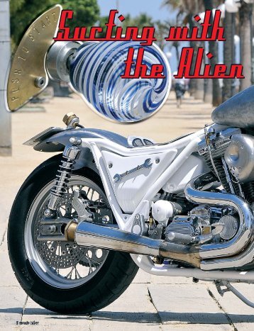 8 mondo biker - Underground Motorcycles