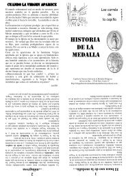 Historia de la Medalla - Chapelle Notre-Dame-de-la-médaille ...