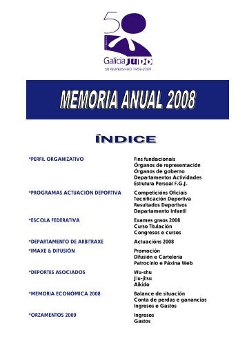 2008 - Federación Galega de Judo