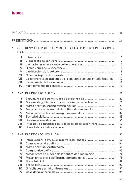 Coherencia de políticas para el desarrollo en cinco donantes del ...