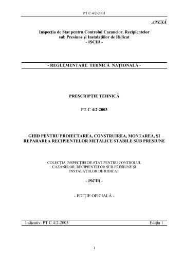 C4/2-2003 Ghid pentru proiectarea,construirea,montarea - E-formule