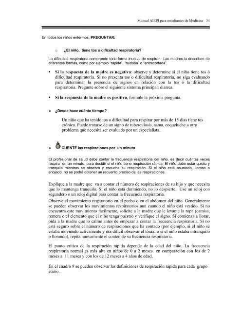 manual para estudiantes de medicina - Escuela de Enfermería