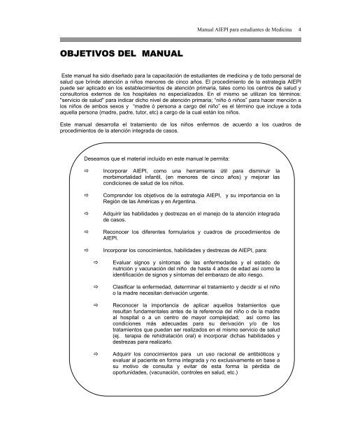 manual para estudiantes de medicina - Escuela de Enfermería